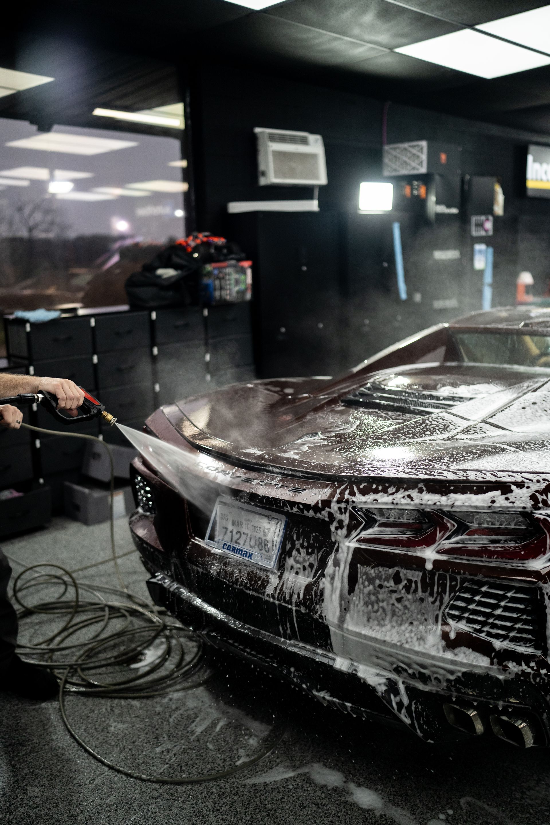 2022 C8 Corvette PPF, ceramic coating, window tint, paint correction Killeen TX