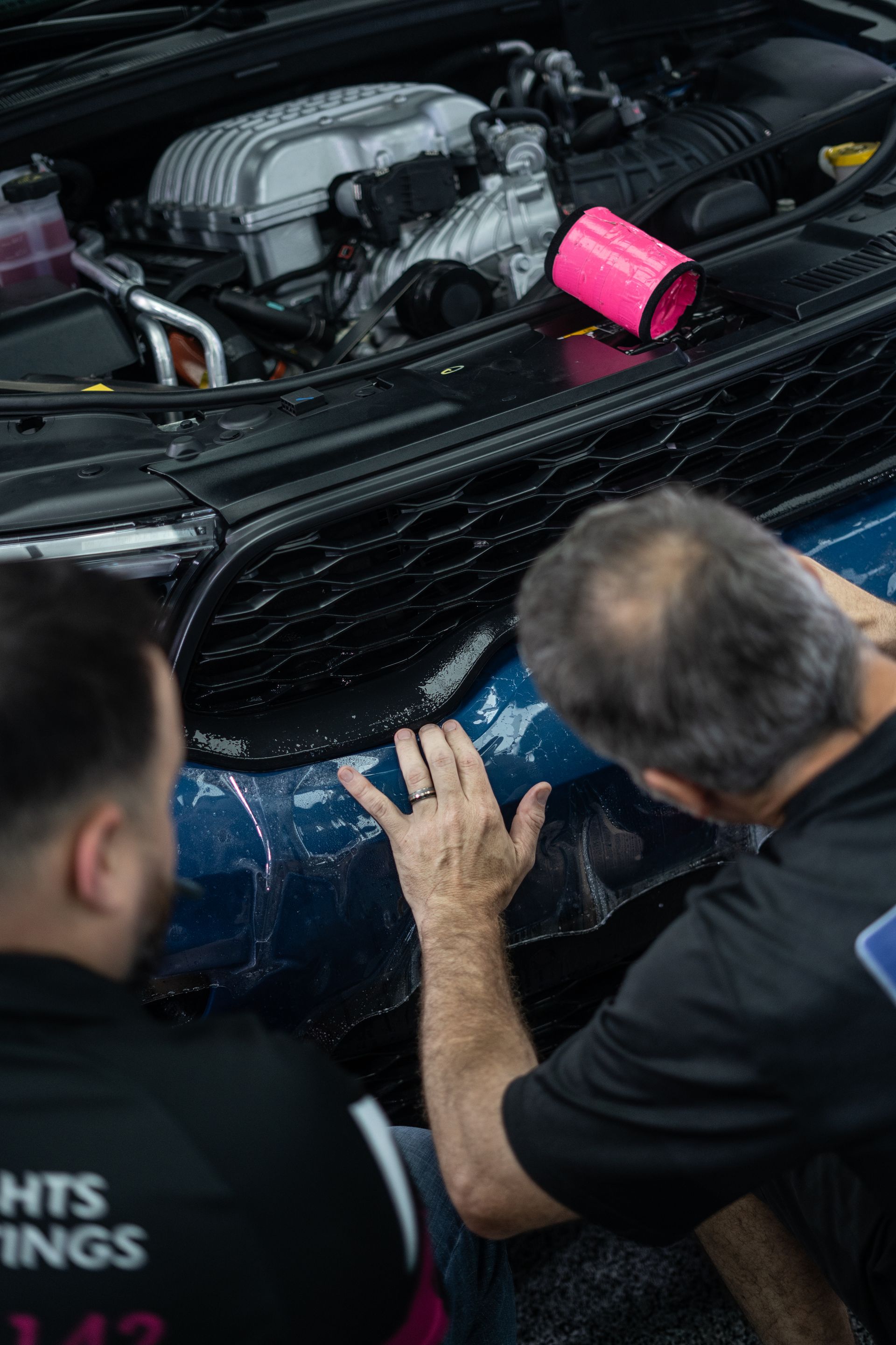 Protecting a 2023 Dodge Durango Hellcat with Autobahn PPF and Ceramic Coating in Central Texas