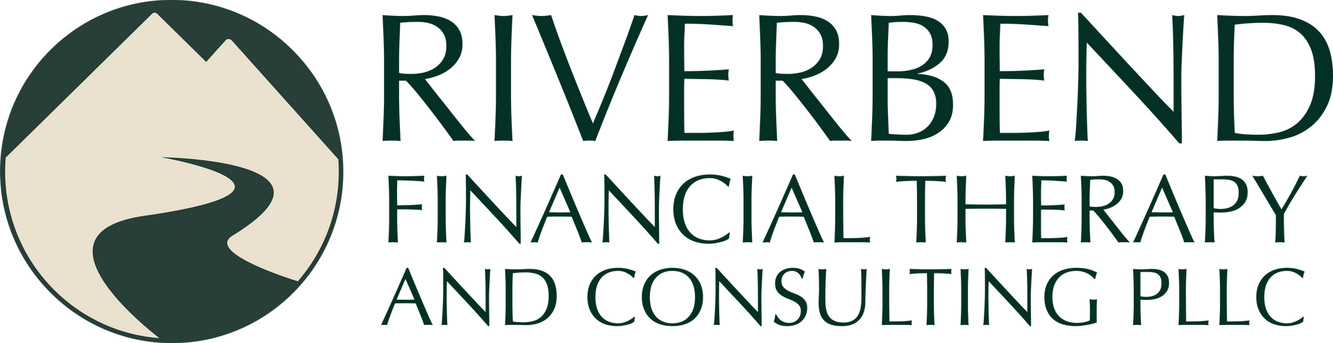 The logo for riverbend financial therapy and consulting pllc
