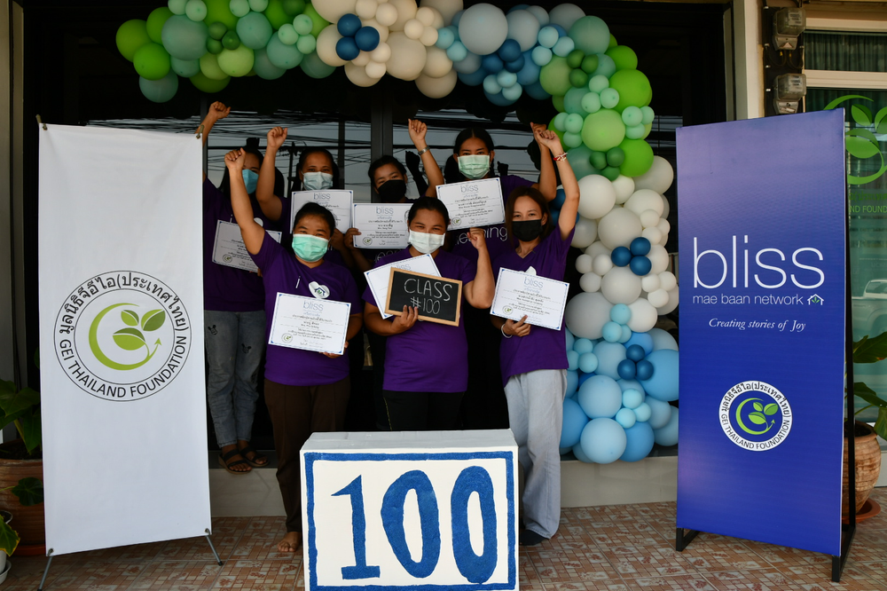 Bliss Mae Baan Network graduation