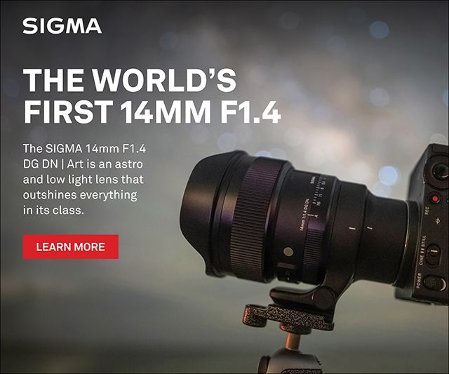 Sigma 14mm F1.4 Lens