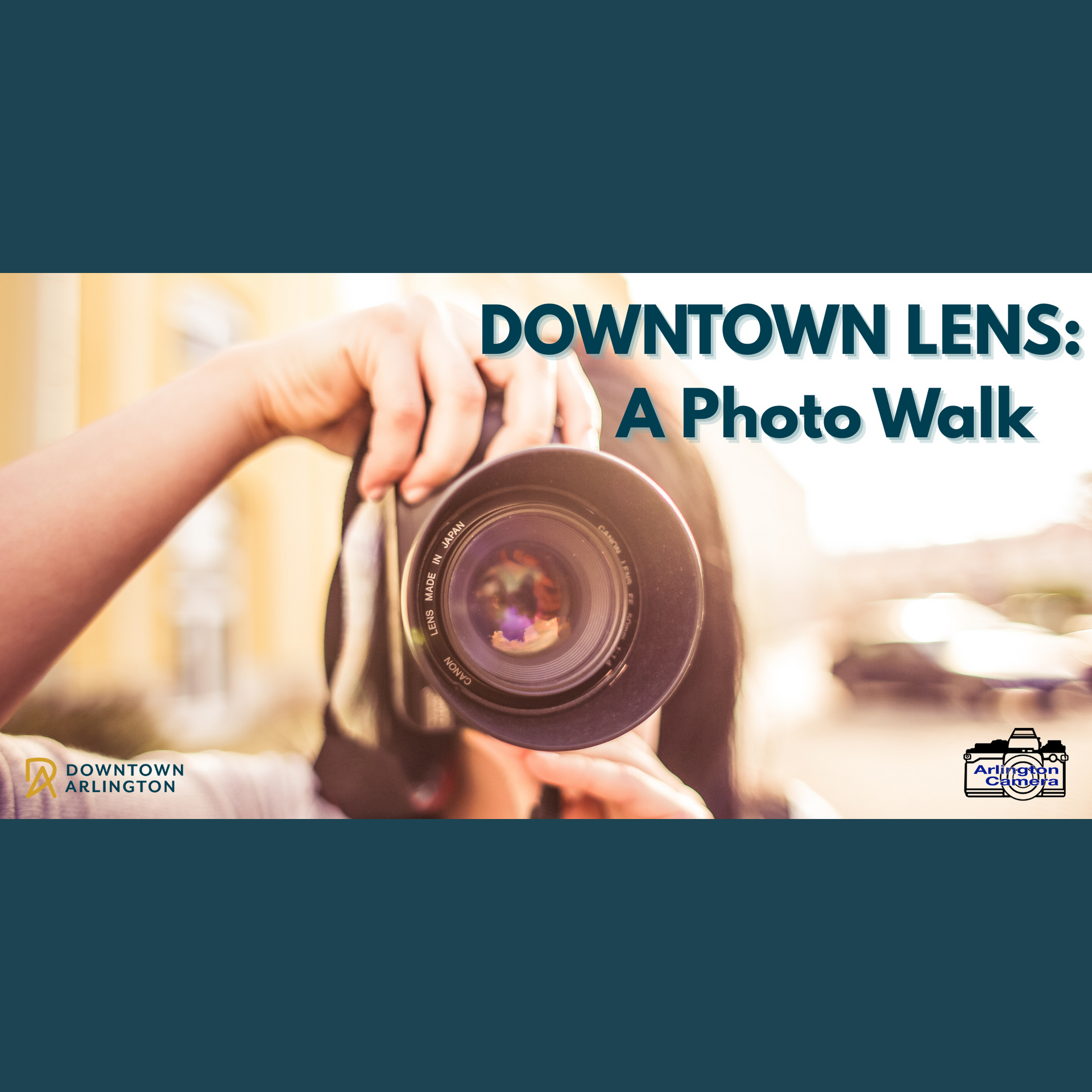 Downtown Lens: A Guided Photo Walk with Arlington Camera image