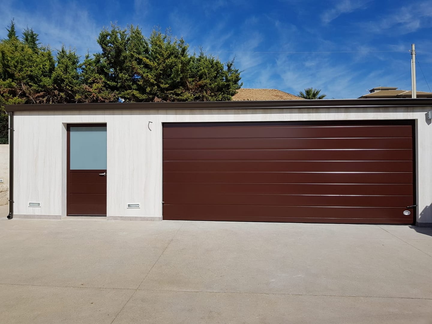 porta automatizzata per garage