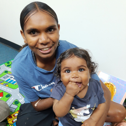Image - Shakayla with her toddler, Tishanna