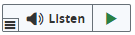 Example webReader Listen Button