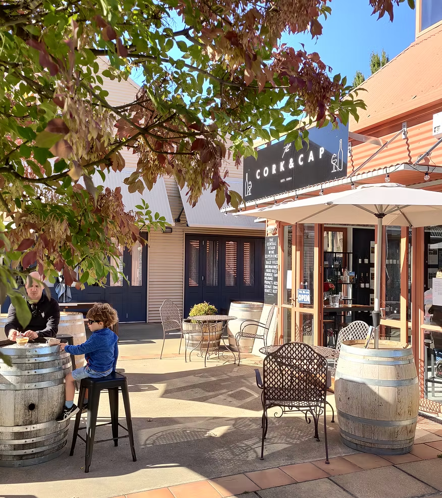 A warm and welcoming space where visitors can enjoy wine tastings amidst Central Otago's scenic backdrop.