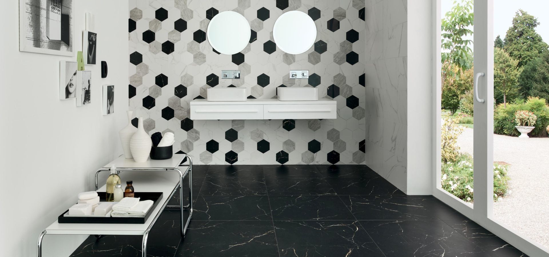Rivestimento pavimento in marmo