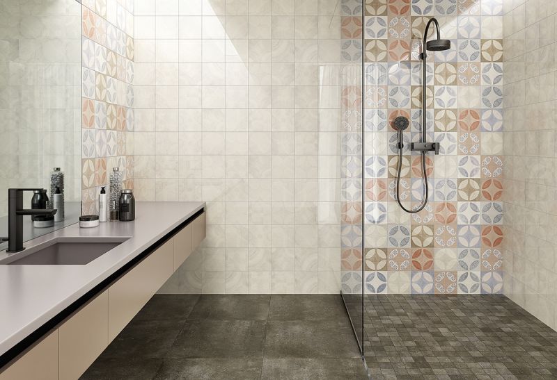 Rivestimento piastrelle per bagno