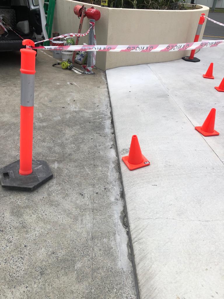 Driveway Ramp Installation