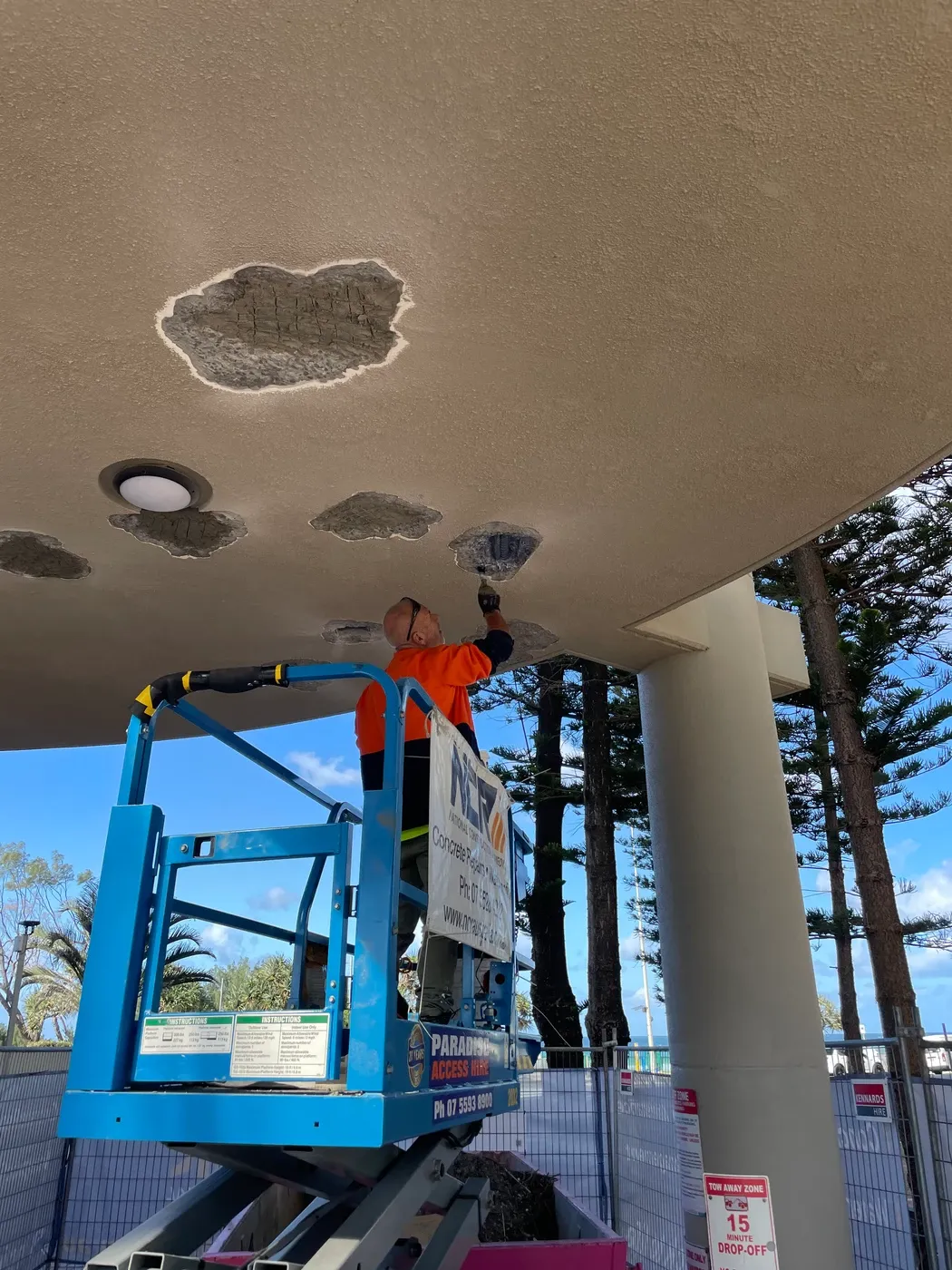 Porte Cache Concrete Repairs