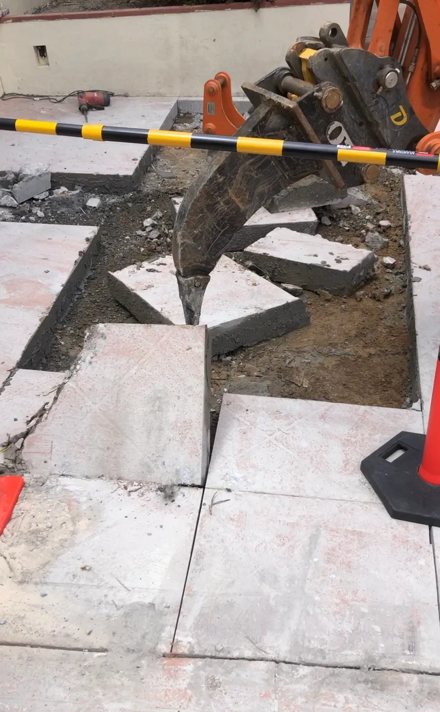 Kirra Gardens Driveway Crack Repair