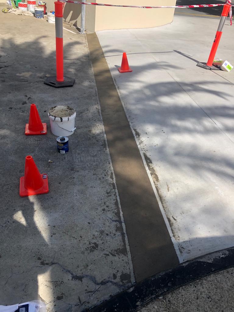 Driveway Ramp Installation