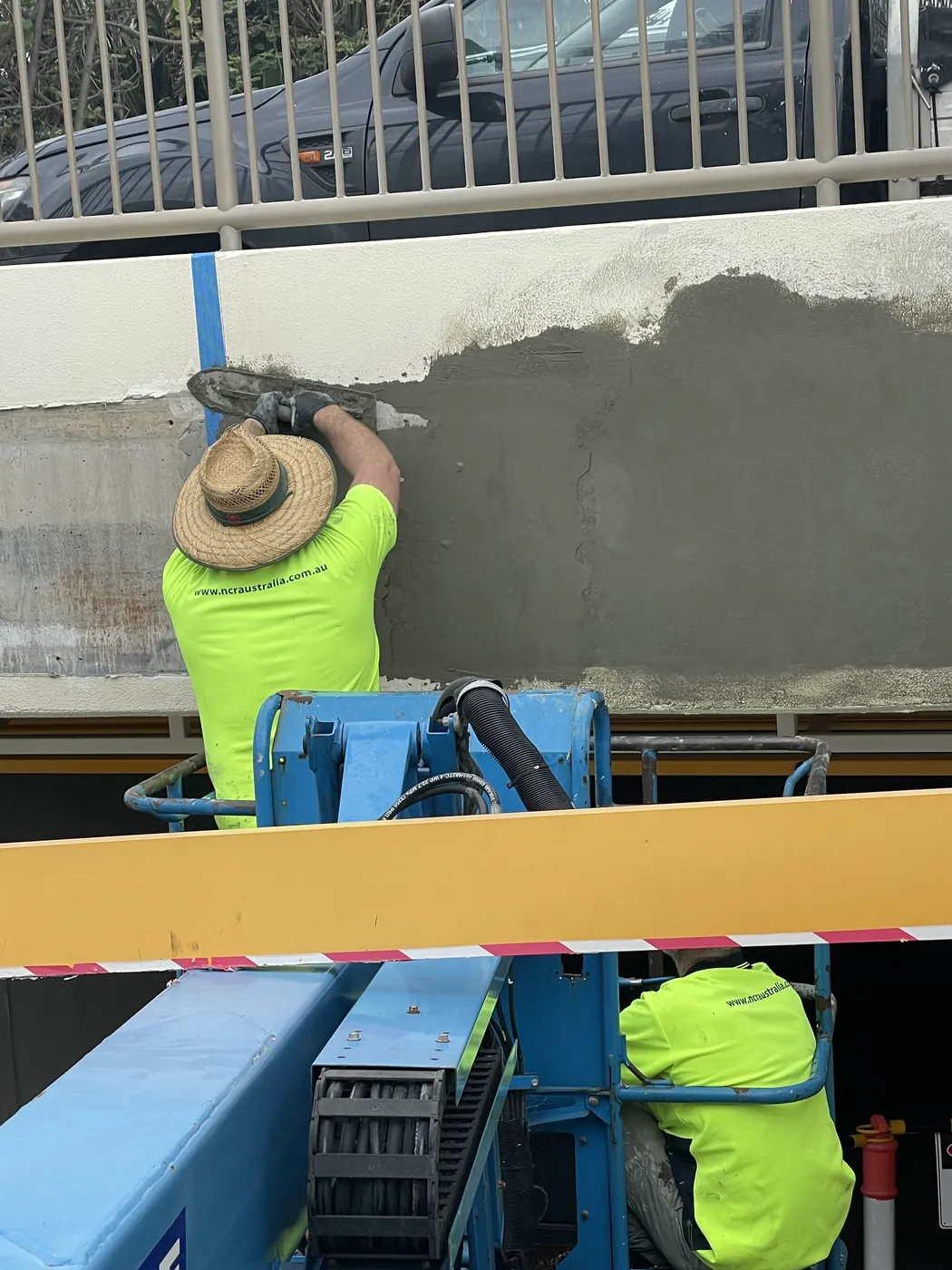 Driveway Entrance Concrete Repair