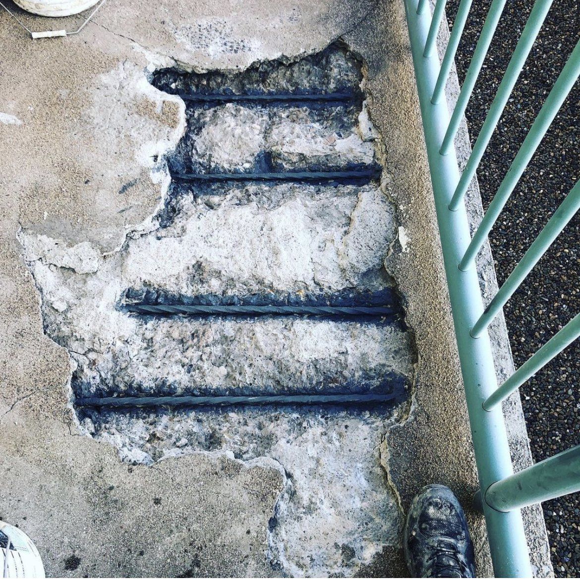 Walkway Concrete Spalling Repairs