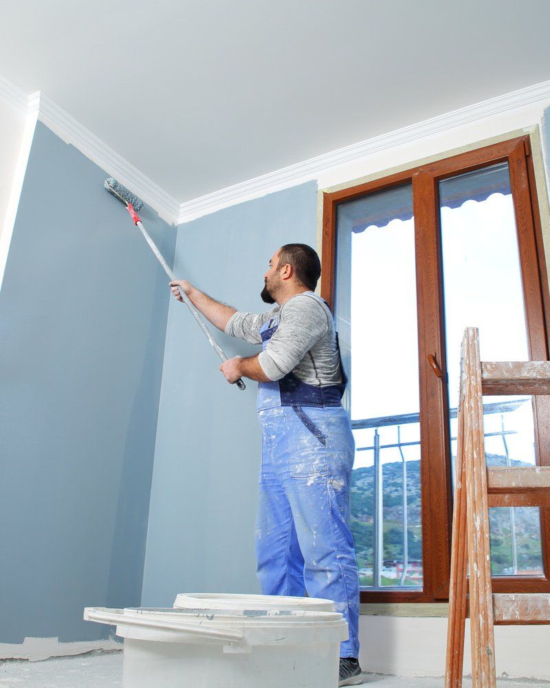 Painter Man at Work - Abington, MA - JMD Services CO