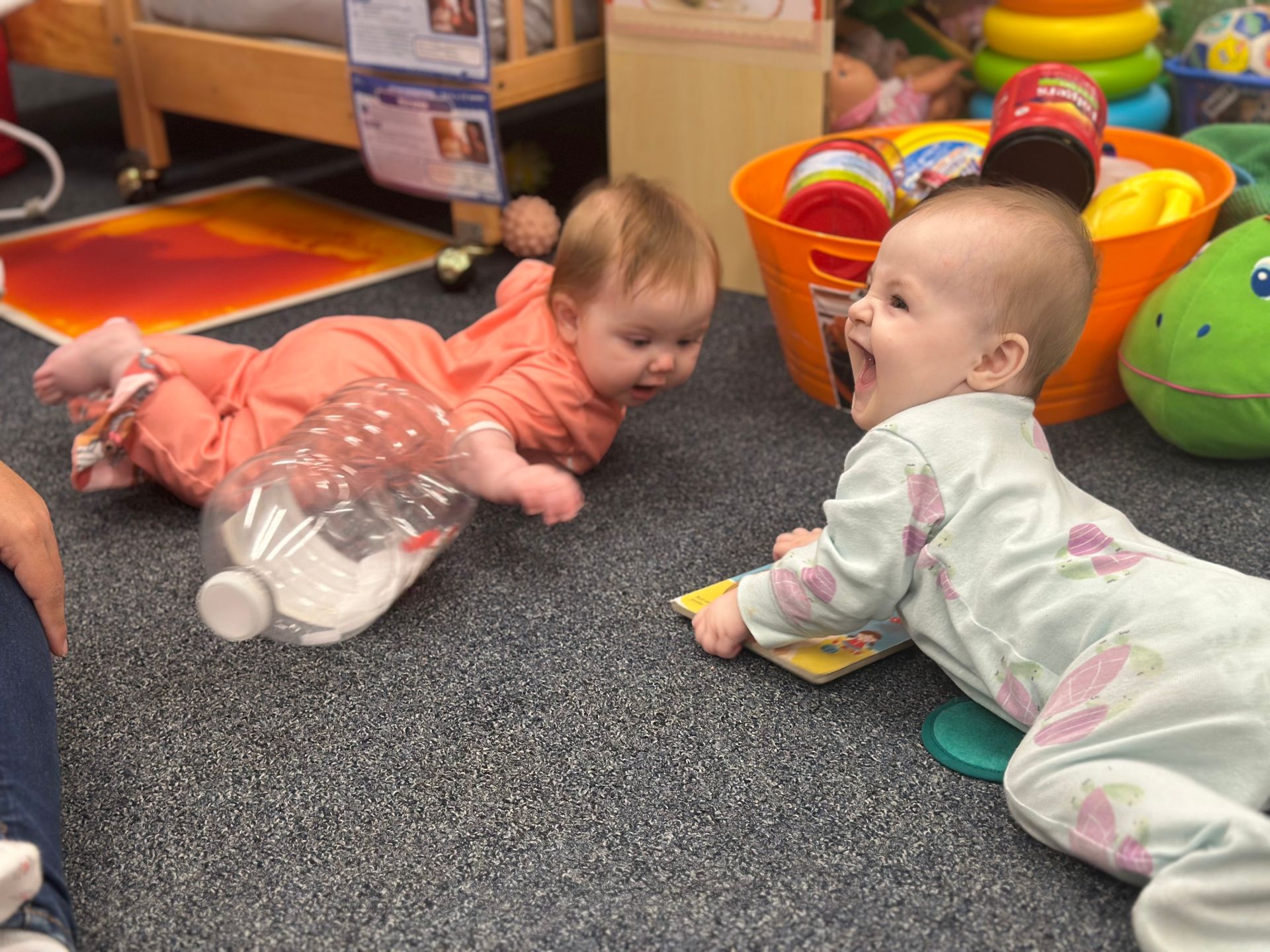 Infants Playing — Tyler, TX — Stepping Stone School