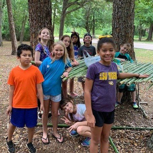 Kids Near Tree — Tyler, TX — Stepping Stone School