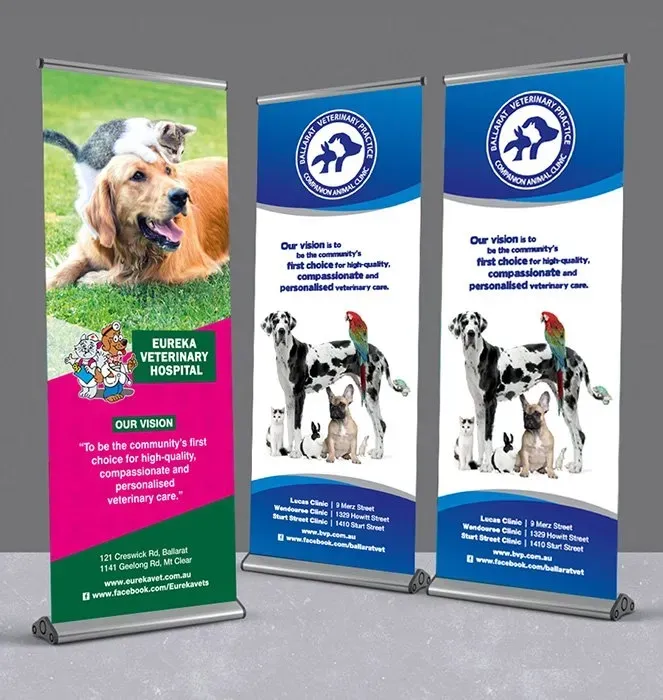 Eureka Veterinary Hospital Banners