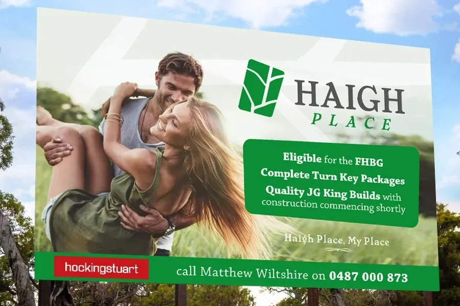 Haigh Place Signage