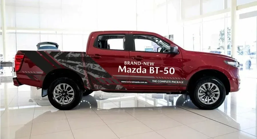 Mazda BT-50 Signage