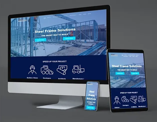 Steel Frame Solutions Website