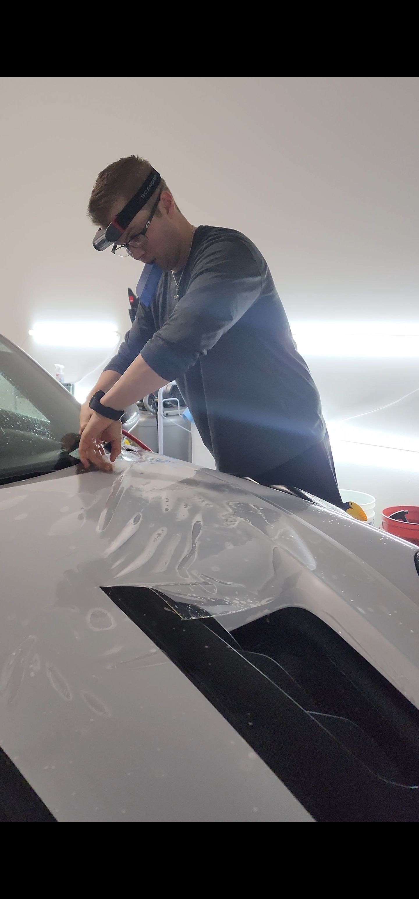 Window Tinting - McLaren 570s Tint Process