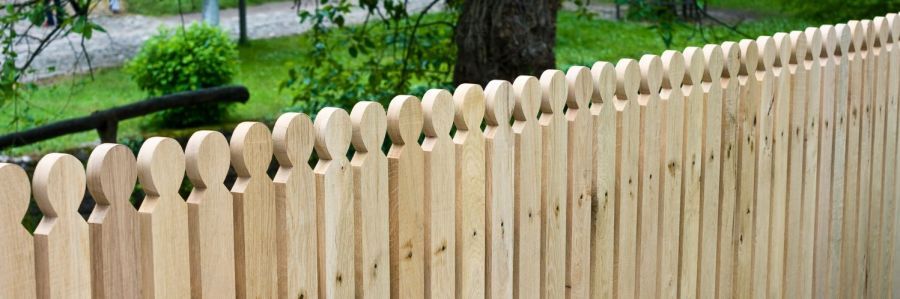 A new timber fence for a house in Narellan