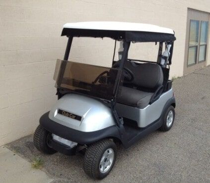 Silver Club Car — Golf Carts in Albuquerque, NM Silver Club Car — Golf Carts in Albuquerque, NM
