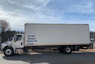 Happy Couple on Moving Day — Hudson, NC — In & Out Moving & Delivery, LLC