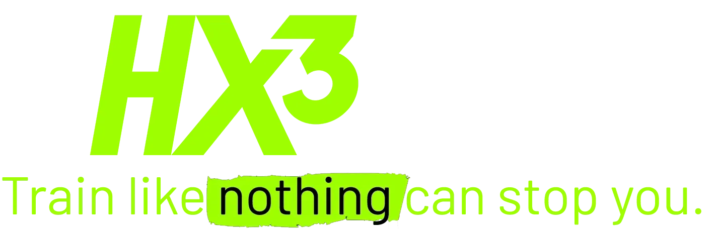 HX3 logo - personalised Workout and Nutrition Plans