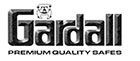 Gardall logo with bulldog icon, dark letters, "Premium Quality Safes" text.