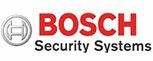Bosch Security Systems logo: red "BOSCH" text beside a silver and white graphic, with "Security Systems" below.