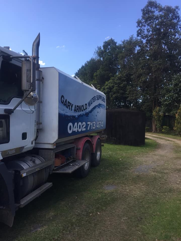 Water Truck  — Gary Arnold Water Supplies in Uki, NSW