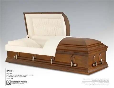 Harris Poplar Casket