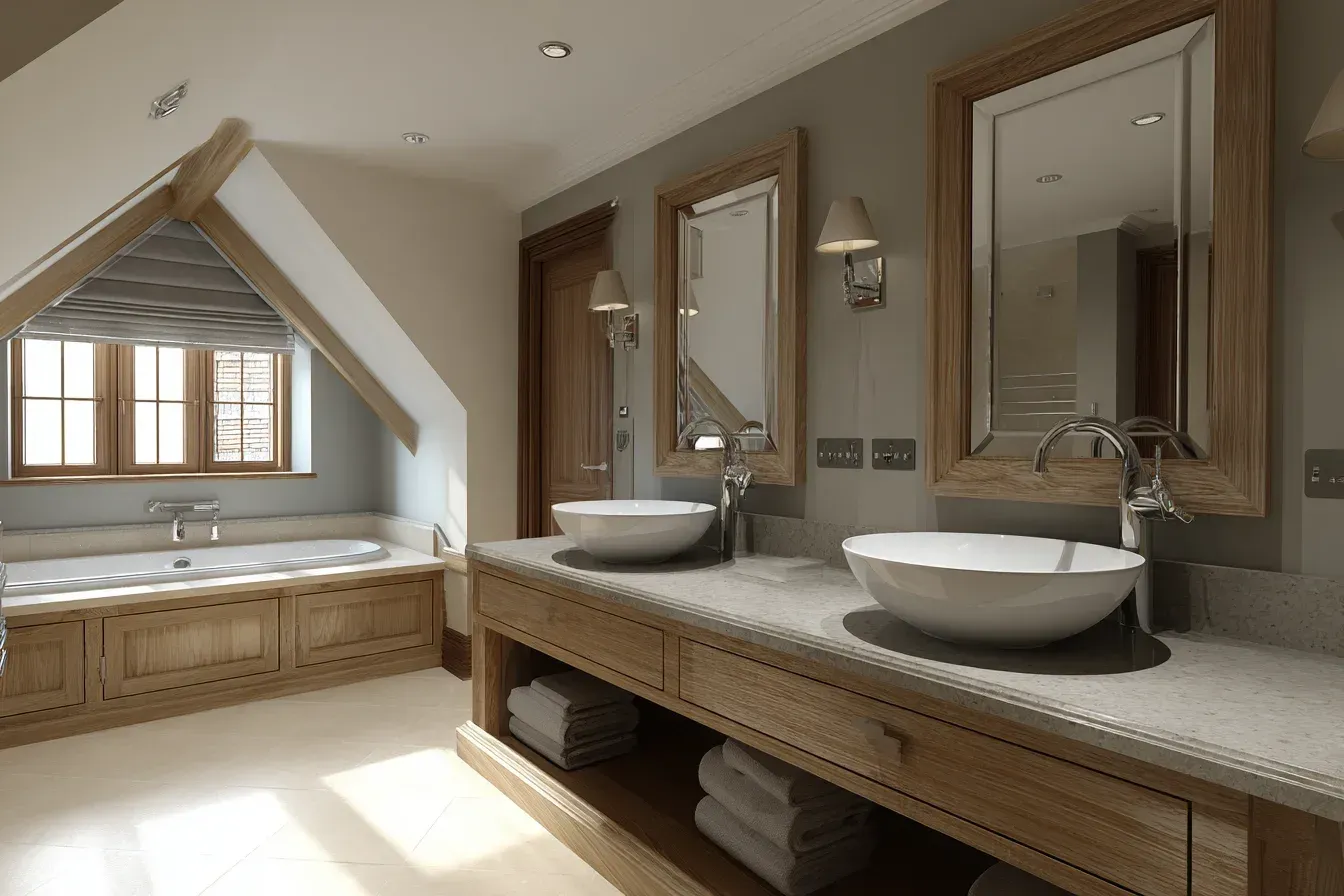Bathroom remodeling Surrey BC offers tub-to-shower conversions, new vanities, tile flooring, lighting upgrades, and wall tile installation. Surrey residents trust our renovation experts for modern, elegant bathroom transformations.