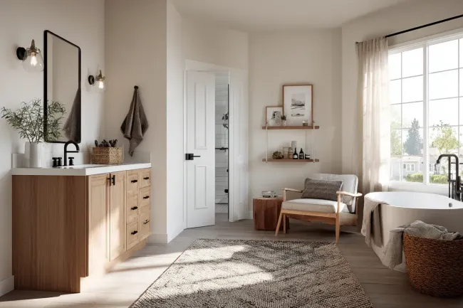 Surrey bathroom remodeling includes vanity refacing, quartz countertop installation, bathtub refinishing, and modern tile layouts. With clean lines and top-quality materials, Surrey renovation teams elevate comfort and functionality.