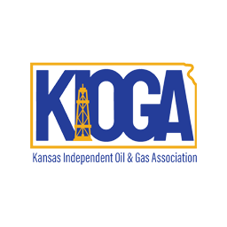 The logo for kansas independent oil and gas association