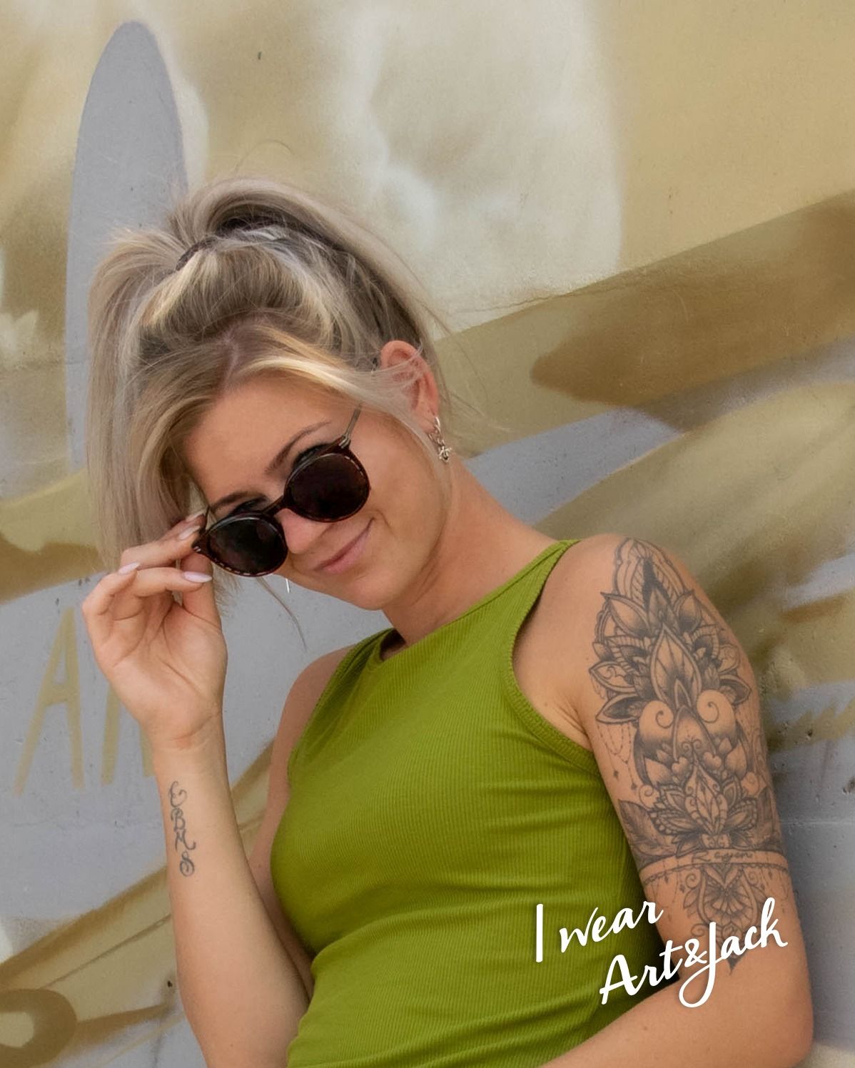 Lunettes solaires marque art&jack - vendues chez Gembloux Optique