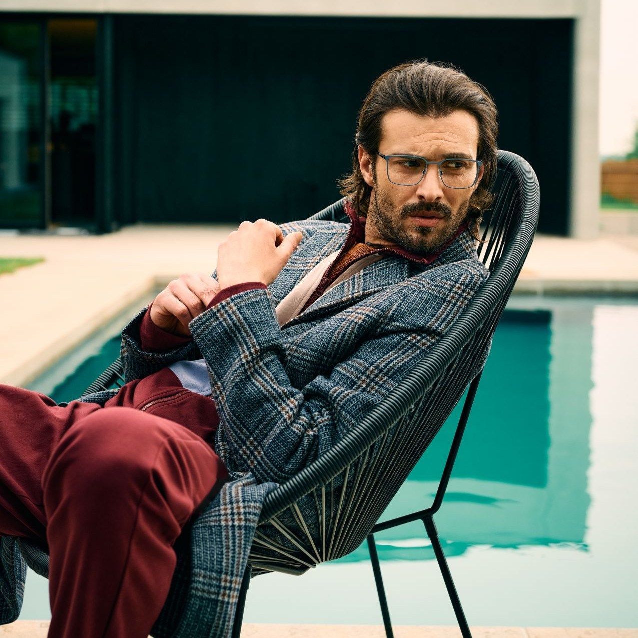 Lunette marque TITANFLEX - monture de lunettes en titan pour plus de confort - vendue chez Gembloux Optique