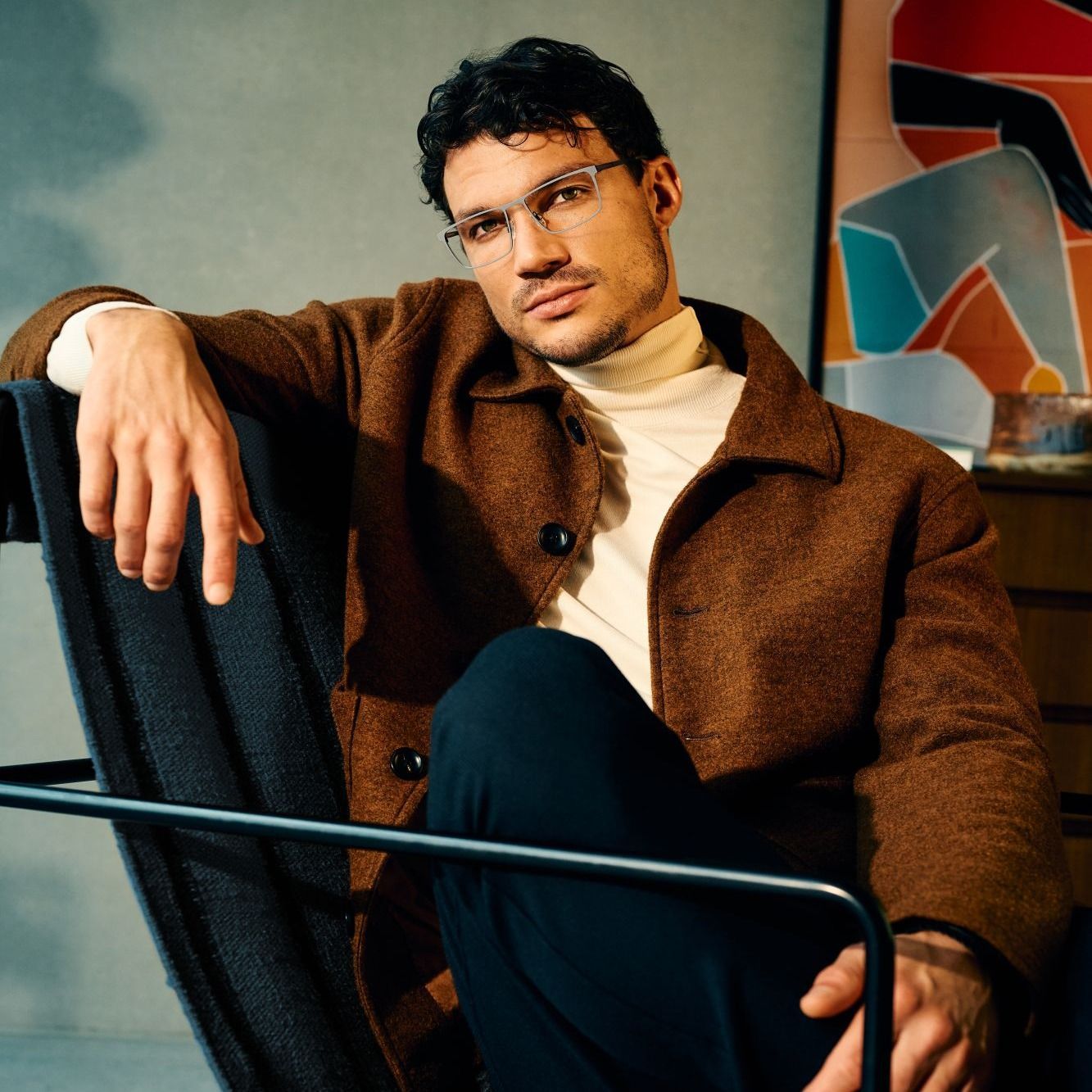 Lunette marque TITANFLEX - monture de lunettes en titan pour plus de confort - vendue chez Gembloux Optique