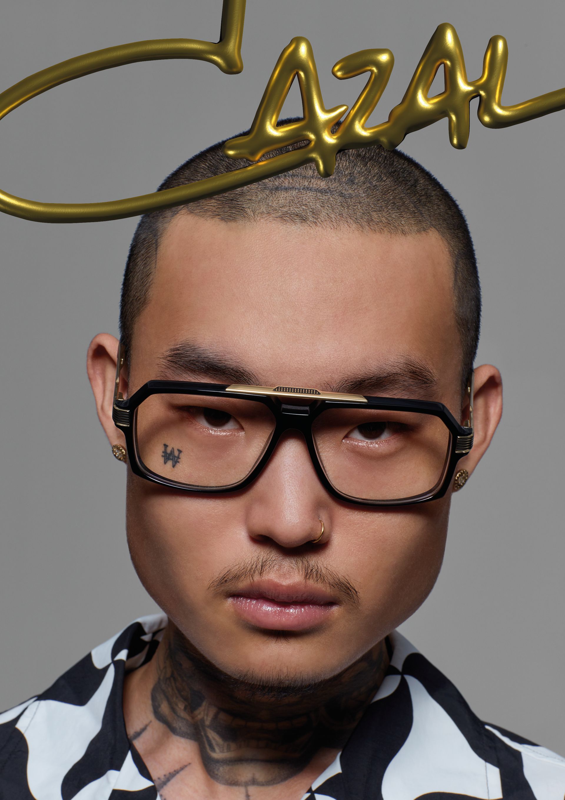 Lunette marque CAZAL - monture de lunettes ultra mode et design pour na pas passer inaperçu - vendue chez Gembloux Optique