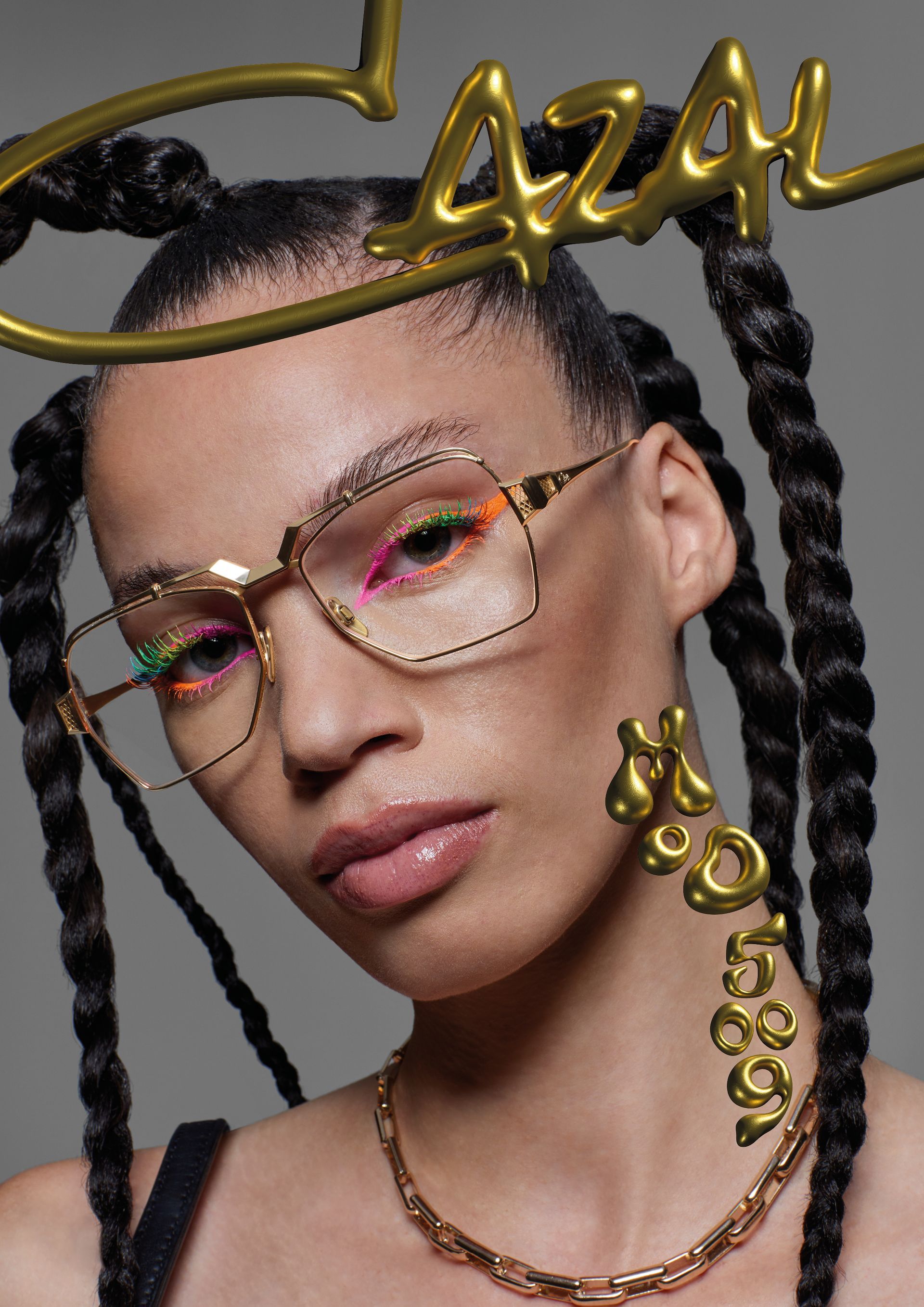 Lunette marque CAZAL - monture de lunettes ultra mode et design pour na pas passer inaperçu - vendue chez Gembloux Optique