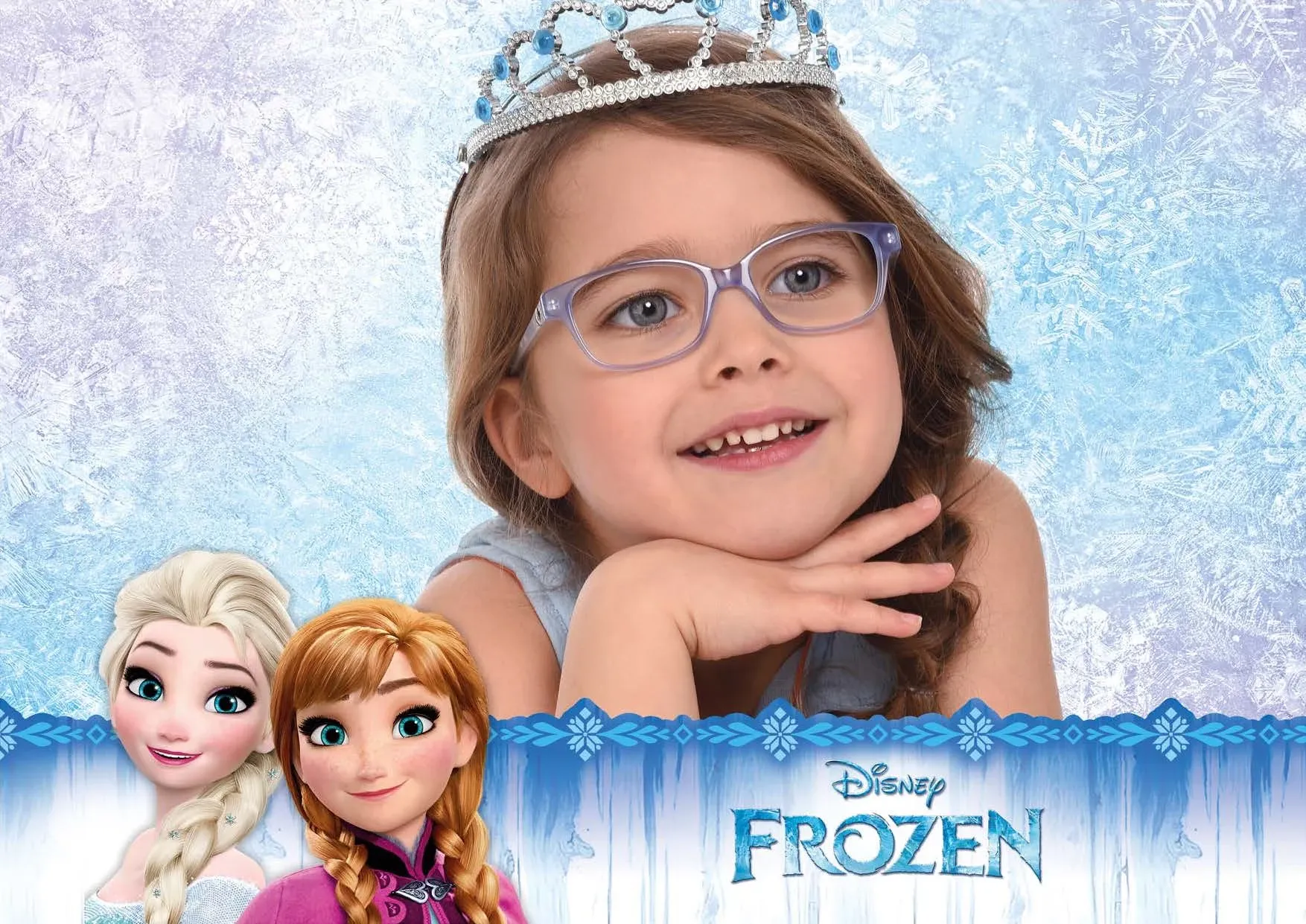 lunettes pour enfant - reine des neiges - gembloux optique