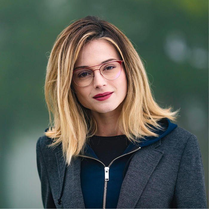 Lunettes marque VUILLET VEGA  - monture de lunettes  françaises   - vendue chez Gembloux Optique