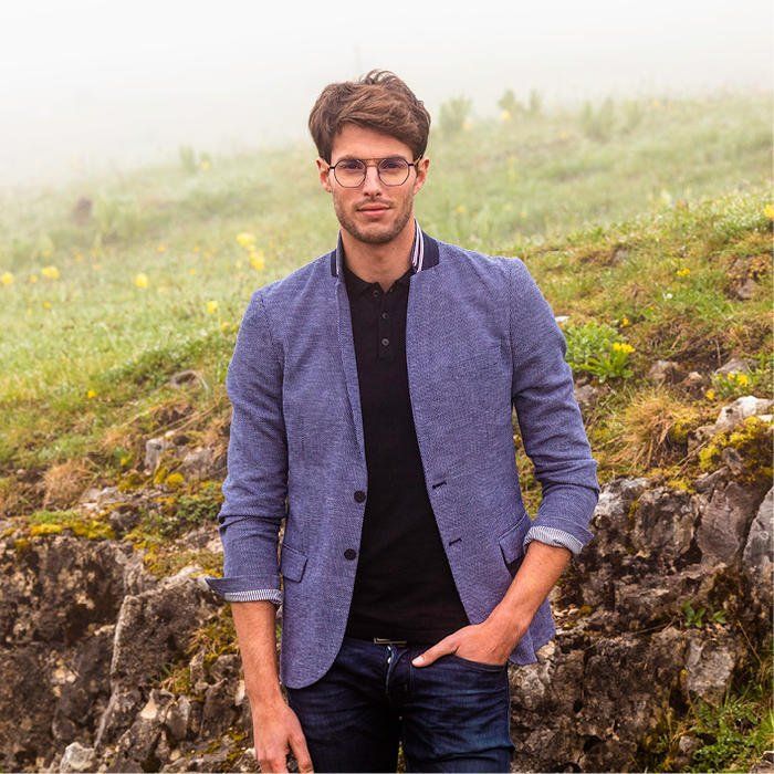 Lunettes marque VUILLET VEGA  - monture de lunettes  françaises   - vendue chez Gembloux Optique