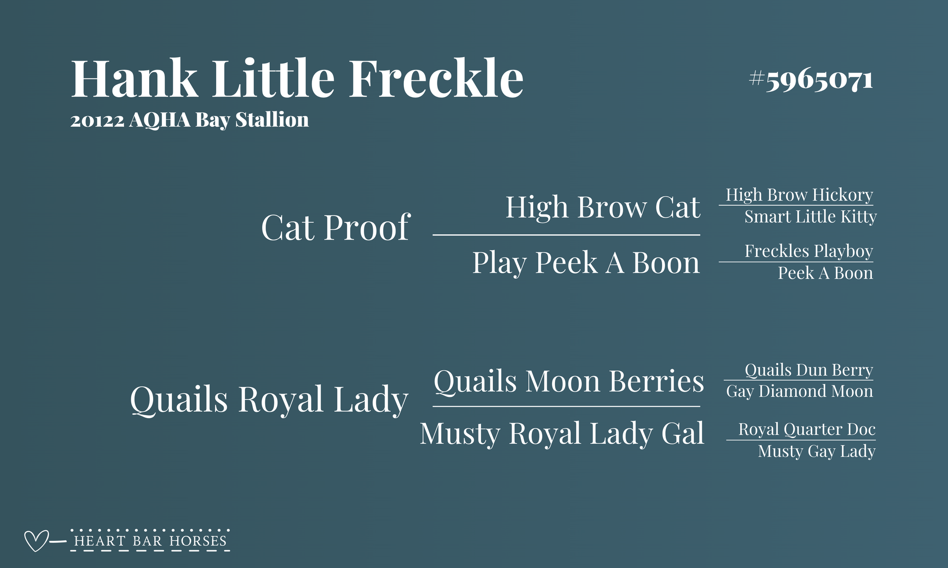 Slick Lil Remedy Lineage