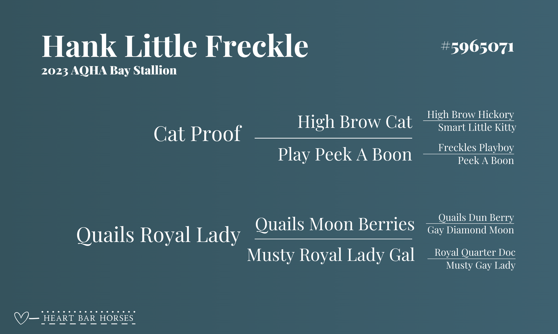 Slick Lil Remedy Lineage