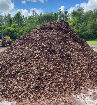 Pine Bark Chips — Orlando, FL — Sunrise Landscape Supply
