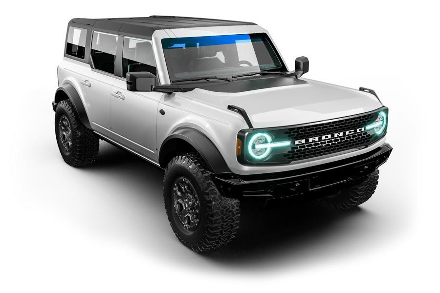 Windshield Brow Ceramic Tint