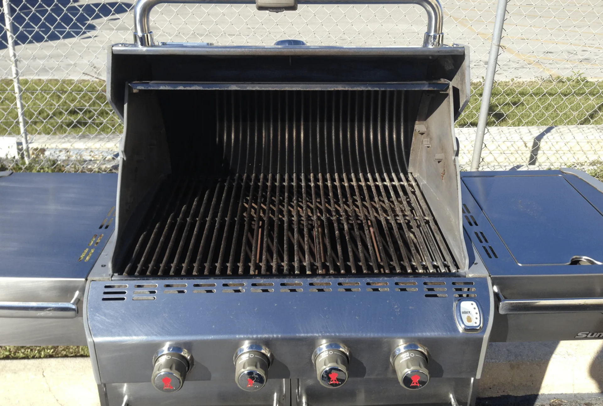 Professional grill cleaners in Foley handling residential and commercial grills